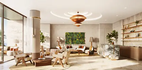 Residents’ Lounge at Solaya (brochure render)