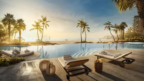 Swimming Pool at Solaya (brochure render)