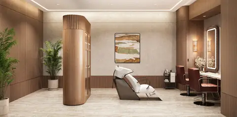 Hair Salon at Solaya (brochure render)