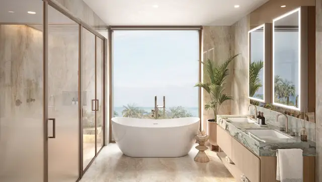 4-bedroom residence: master ensuite