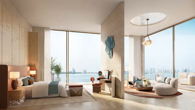 Penthouse: master bedroom